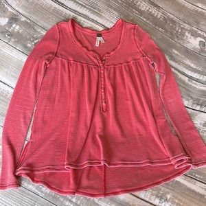 Free People Size: S Color: Coral